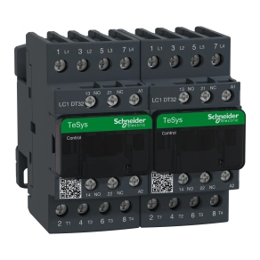 Schneider Electric TeSys D - LC2DT32P7 - AC irányváltó, 32A (AC1) , csavaros csatlakozású, 4Z pólus