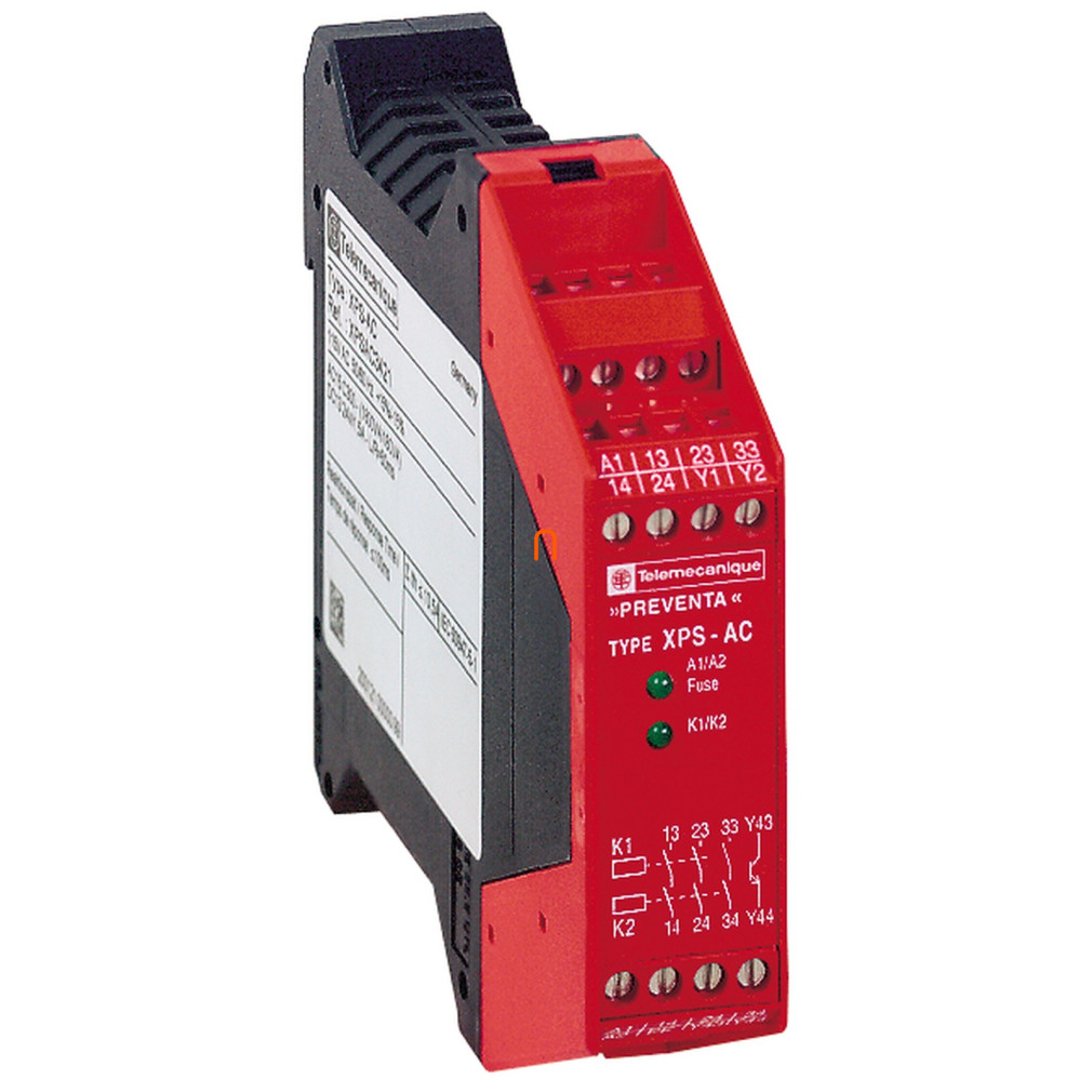 XPSAC3421 Biztonsági vészleállító modul 115VAC Schneider