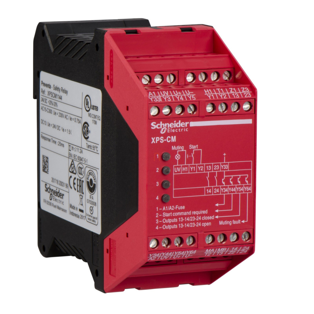 Biztonsági modul fotoérzékelőhöz XPSCM1144P Schneider