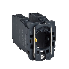 Schneider Electric Harmony XB4 - ZD5PA203 - műanyag joytick érintkező blokk és rögzítő, Ø22, 4 irányú, 4NO, csavaros csatlakozás