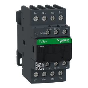   Schneider Electric TeSys D - LC1DT32G7 - AC mágneskapcsoló, 32A (AC1) , csavaros csatlakozású, 4Z pólus