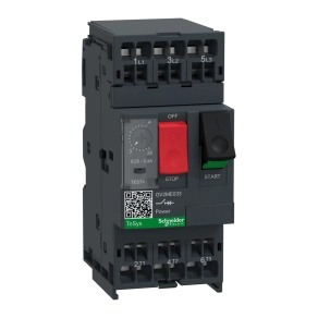Schneider Electric TeSys - GV2ME033 - Motorvédő kapcsoló 0,25…0,4A, rugós csatlakozás