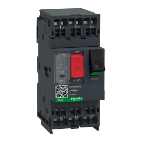 Schneider Electric TeSys - GV2ME063 - Motorvédő kapcsoló 1…1,6A, rugós csatlakozás