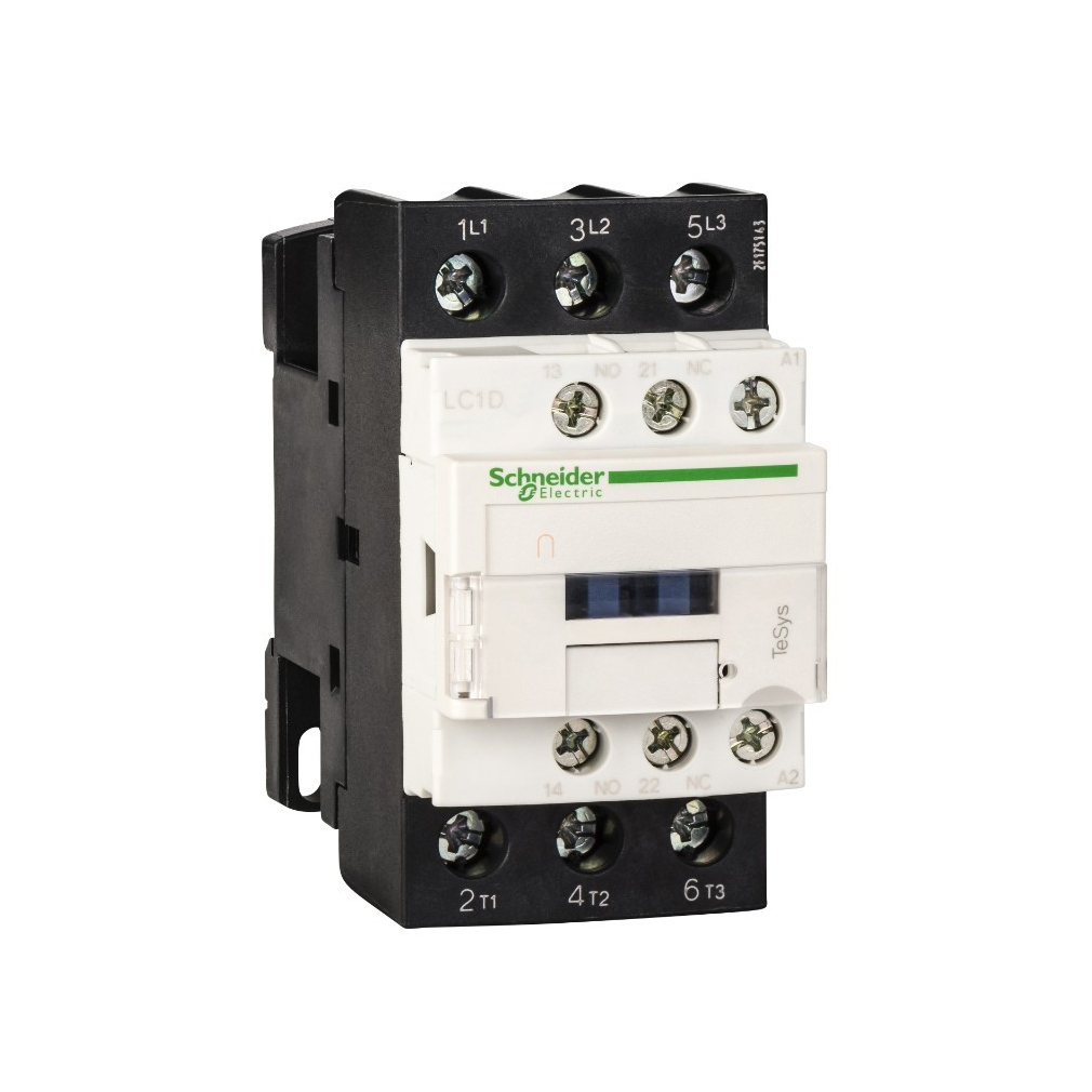 AC mágneskapcsoló, 15kW/32A (400V, AC3), csavaros csatlakozás, 1Z+1NY LC1D32R7 Schneider