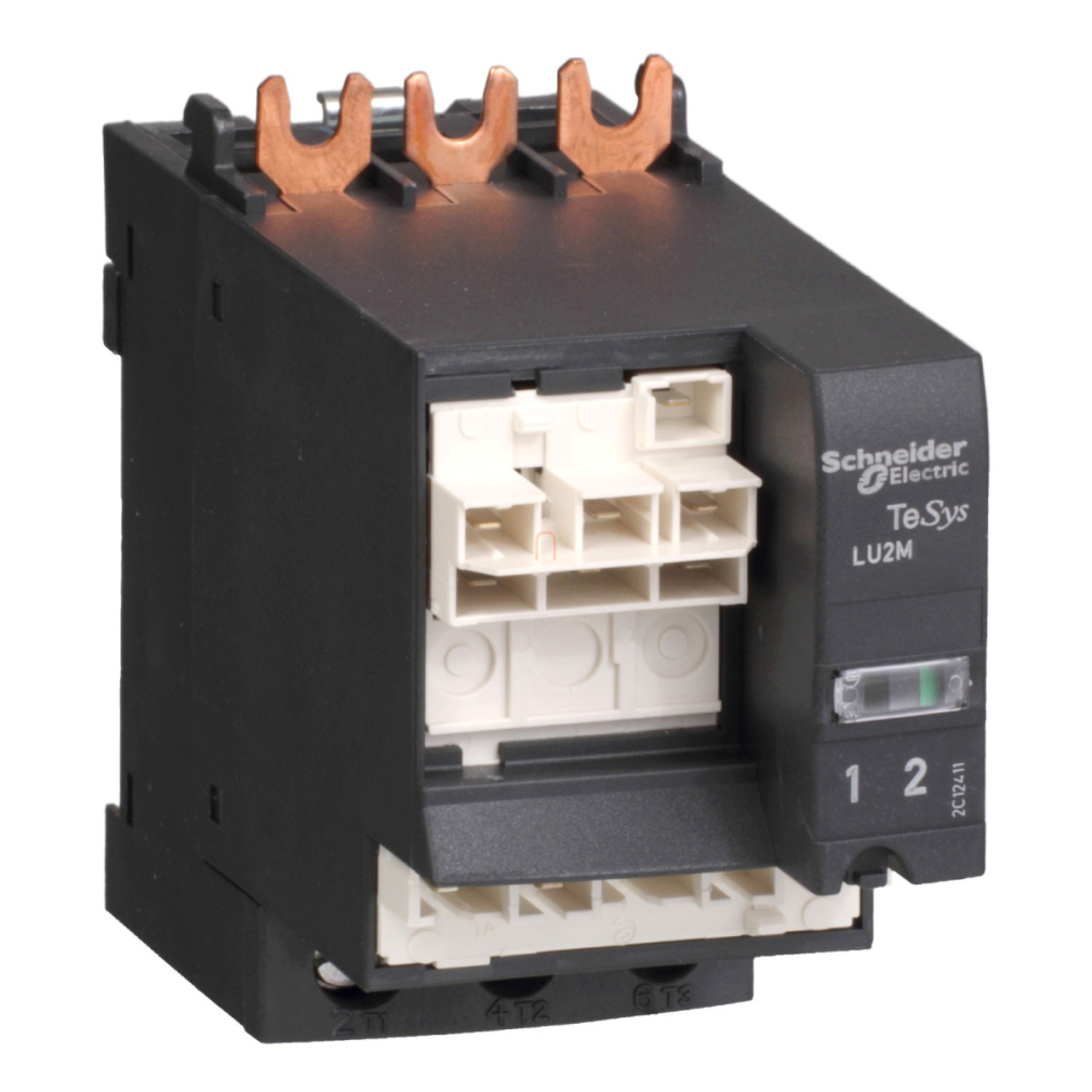 Irányváltó blokk energiaátviteli alapmodul alá közvetlenül, 32A, 110-240VAC/DC LU2MB0FU Schneider