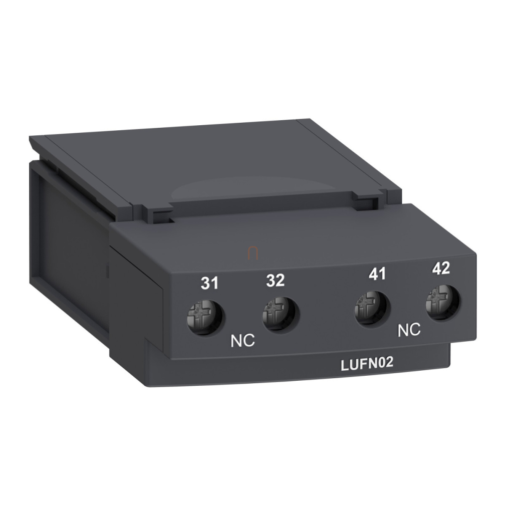 Segédérintkező funkciómodul helyére, NC+NC LUFN02 Schneider