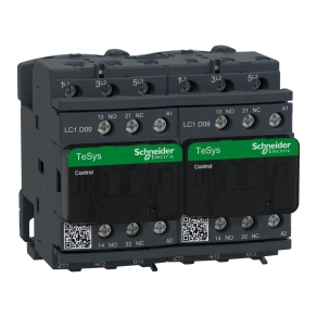   Schneider Electric TeSys D - LC2D09F7 - AC irányváltó, 4kW/9A (400V, AC3) , csavaros csatlakozás, 1Z+1NY
