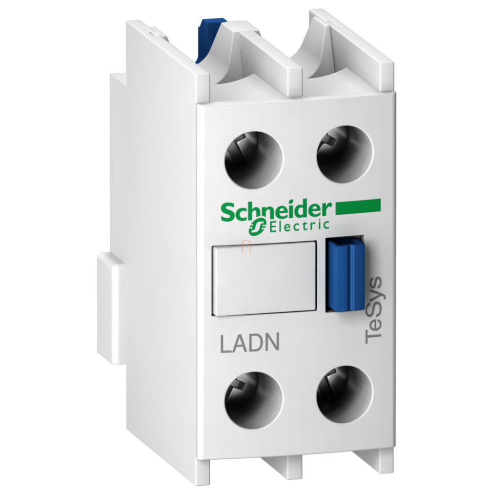 LAD-N11G Segédérintkező blokk, homloklapi, 1Z+1NY, EN50012 Schneider