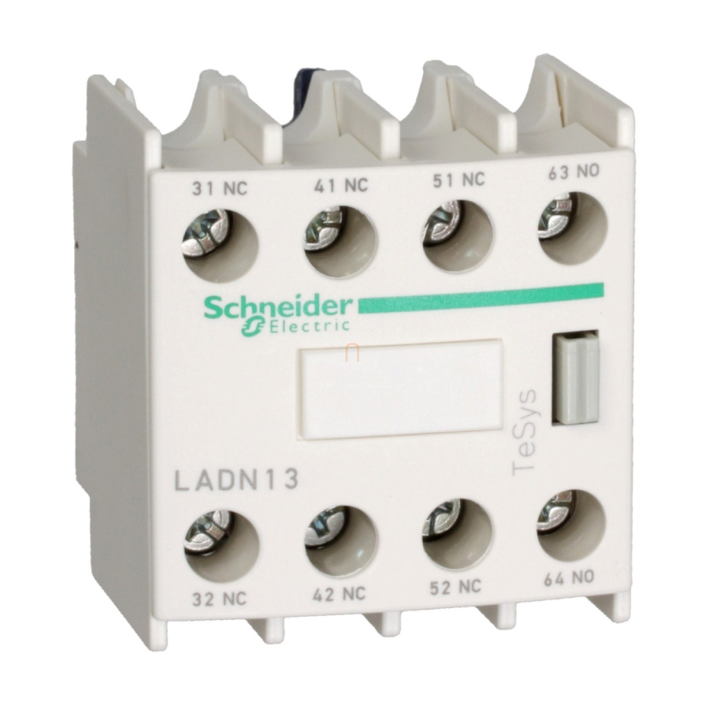 LAD-N22G Segédérintkező blokk, homloklapi, 2Z+2NY, EN50012 Schneider