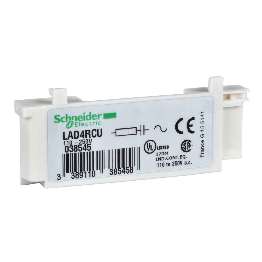 LAD-4RCE RC zavarszűrő, 24-48VAC Schneider