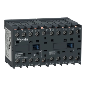 Schneider Electric TeSys K - LC2K06015M7 - Mágneskapcsoló 6A 220VAC