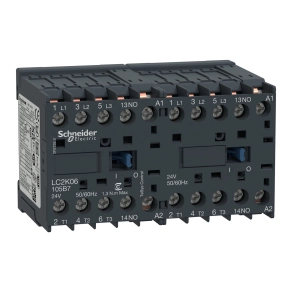 Schneider Electric TeSys K - LC2K06105B7 - Mágneskapcsoló 6A 24VAC