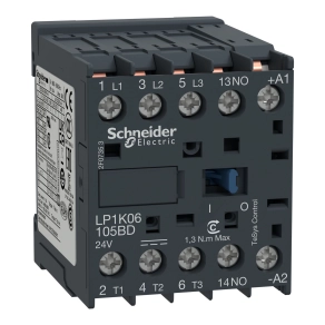 Schneider Electric TeSys K - LP1K06105BD - Nyákba ültethető mágneskapcsoló 24V/DC