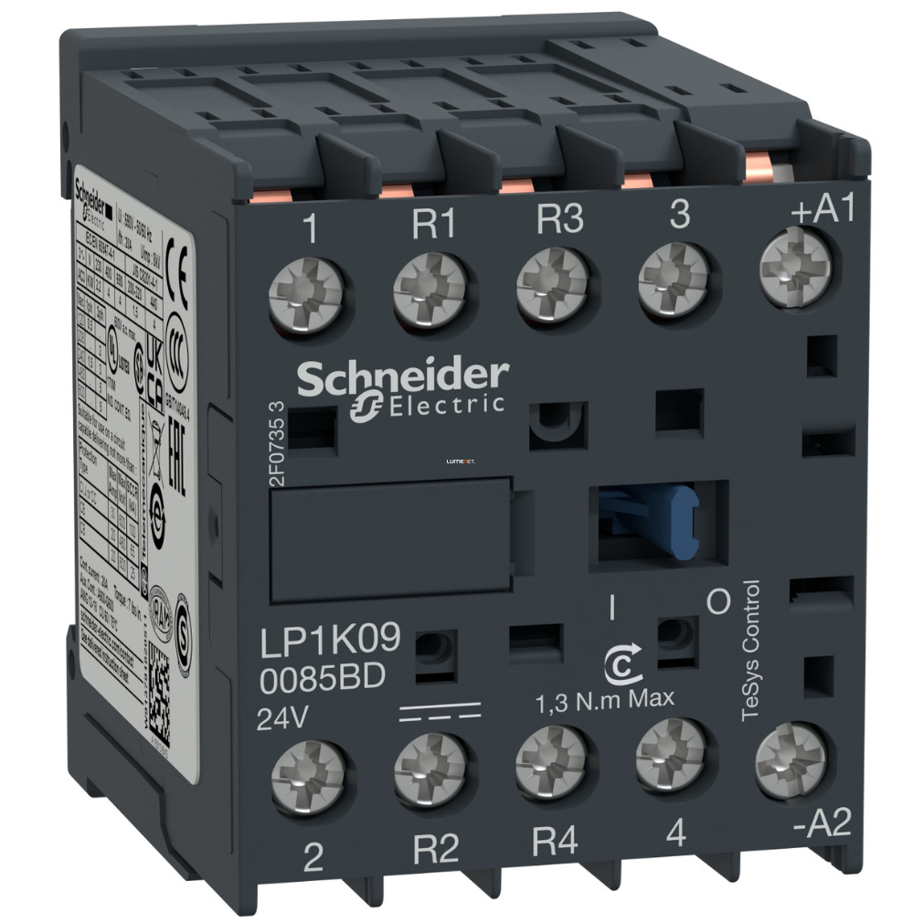 Schneider mágneskapcsoló 20A/AC1 220VDC