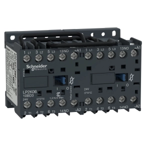 Schneider Electric TeSys K - LP2K0610BD3 - Mágneskapcsoló 2,2kW 6A 24VDC
