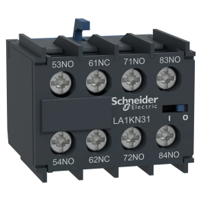 Schneider Electric TeSys K - LA1KN31 - Segédérintkező, 3 záró, 1 nyitó