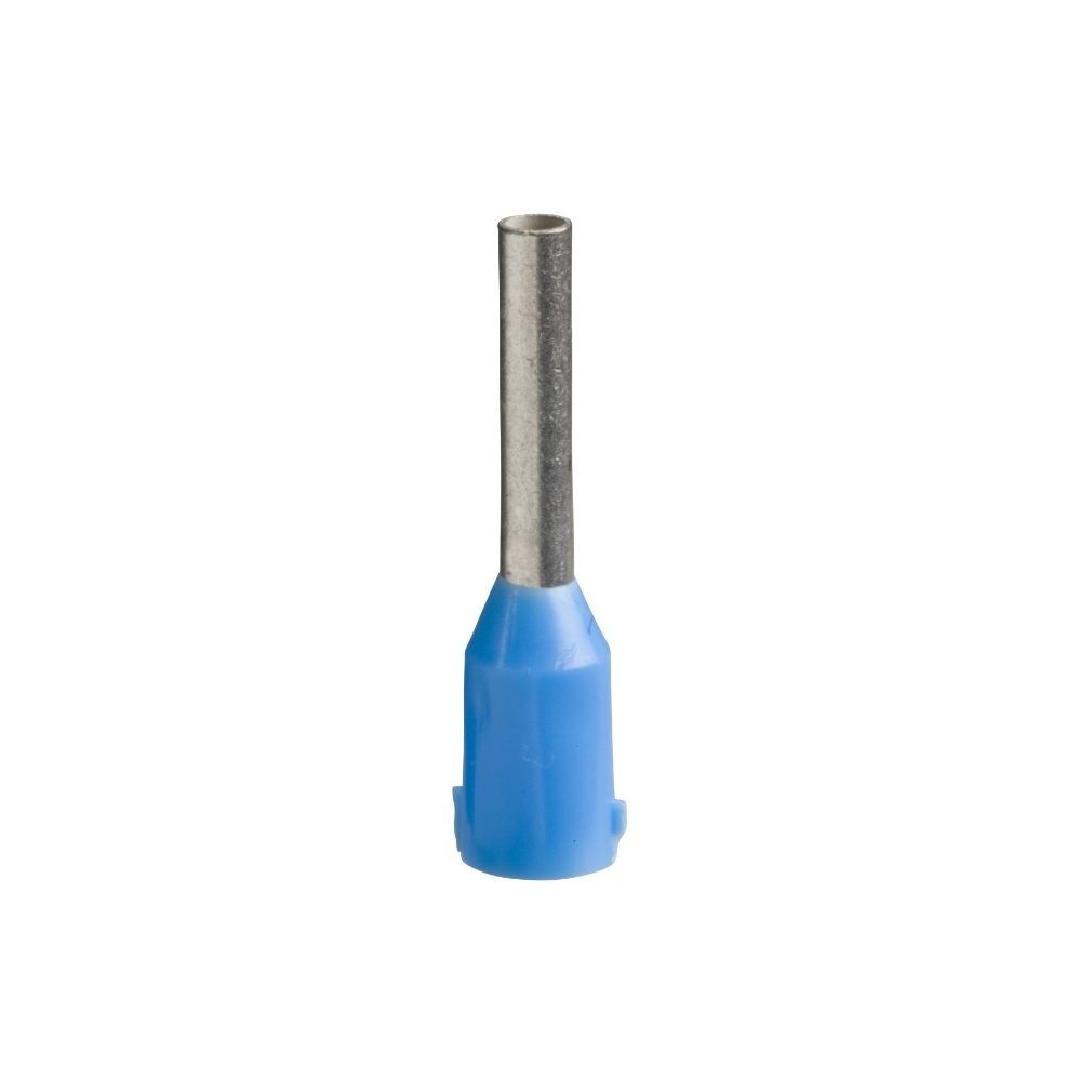 Schneider érvéghüvely 2,5 mm2 DIN 5x100db adagolóban kék L=14,5mm AZ5CE025D