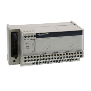   Schneider Electric Modicon ABE7 - ABE7H16R20 - elosztóblokk, univerzális, HE10, 16 digitális csatorna, 2 sorkapocs/csatorna