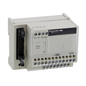   Schneider Electric Modicon ABE7 - ABE7H16R50 - elosztóblokk, univerzális, HE10, 16 digitális csatorna, 1 sorkapocs/csatorna