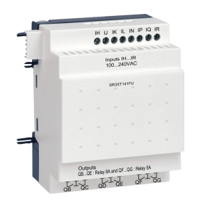 Schneider Electric Zelio Logic - SR3XT141FU - bővítőmodul, 8 DI, 6 DO relés, SR3FU 230 VAC bővíthető vezérlőhöz
