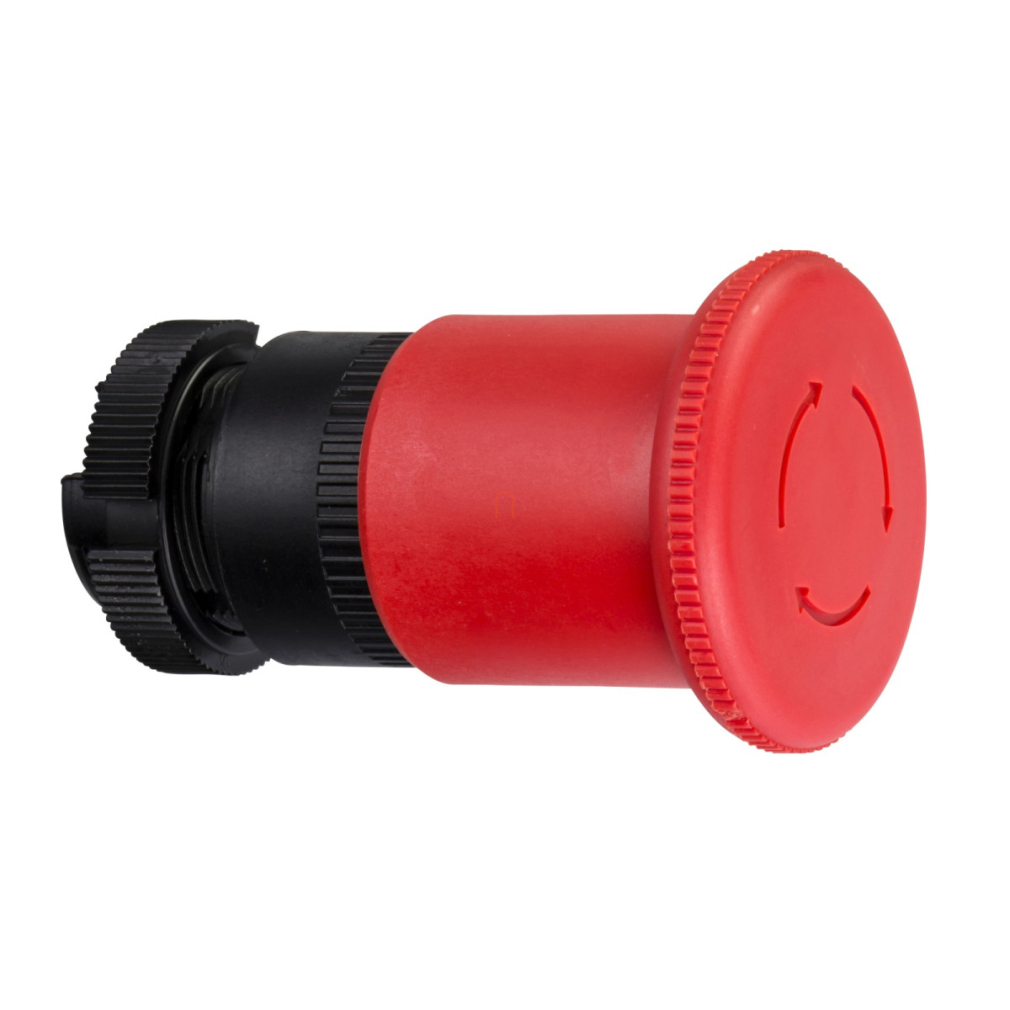 ZA2-BS844 Vészgomb fej, fokozatosan biztonságos kivitel, piros, 40mm Schneider