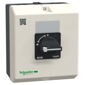 Schneider Electric TeSys Mini-Vario - VBFXGE2 - Főkapcsoló üres tok 50 - 63A, kapcsolókarral