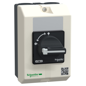   Schneider Electric TeSys Mini-Vario - VBFXGE1 - Főkapcsoló üres tok 10 - 32A, kapcsolókarral