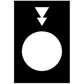   Schneider Electric Harmony XAC - ZB2BY2956 - Felirati címke jelölés: le