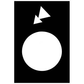   Schneider Electric Harmony XAC - ZB2BY2968 - címke - 30 x 40 mm - fekete - reverse, lassú - gyors