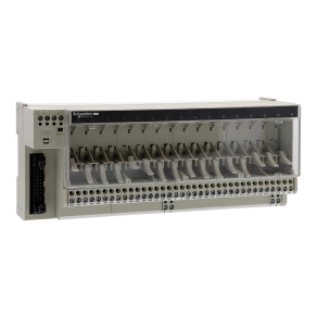   Schneider Electric Modicon ABE7 - ABE7P16T210 - elosztóblokk, 10 mm SSR/EMR relés, 16ki digitális csatorna, relé nélkül