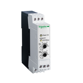   Schneider Electric Altistart 01 - ATS01N106FT - lágyindító, 1f - 230VAC - 6A - 0,75kW / 3f - 400VAC - 6A - 3kW, 1 vezérelt fázis