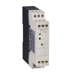   Schneider kézi reset, zárlatérzékelő, hibajelző LED, teszt+reset gomb, 24..230V AC/DC (LT3SM00MW)