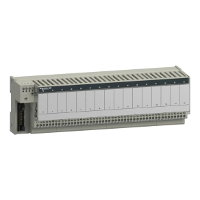   Schneider Electric Modicon ABE7 - ABE7P16F310 - elosztóblokk, SSR relés, 16be digitális csatorna, 2 sorkapocs/csatorna, relé nélkül, PLC leválasztás