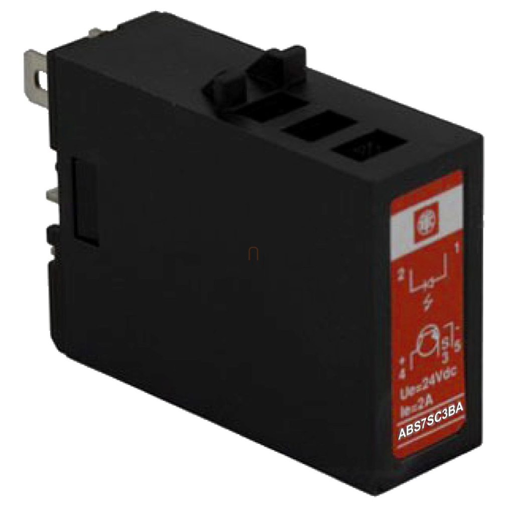 Modicon ABE7 relé, SSR, kimeneti, tekercs 24 VDC, kimenet 24 VDC, 2 A, 12mm ABS7SC3BA Schneider