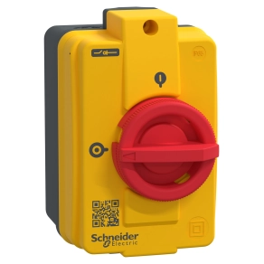 Schneider Electric TeSys Mini-Vario - VCFN20GE - Komplett tokozott fő - és vészleállító kapcsoló IP65, 16A