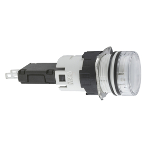   Schneider Electric Harmony XB6 - XB6AV1BB - Ø16 komplett jelzőlámpa, kerek, fehér