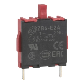 Schneider Electric Harmony XB6 - ZB6E2A - Érintkezőblokk 2 NO, ezüstözött