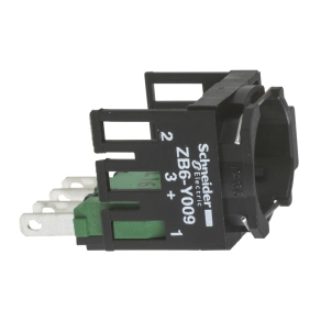   Schneider Electric Harmony XB6 - ZB6Z3B - Nyomógomb aljzat 2N/O