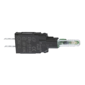 Schneider Electric Harmony XB6 - ZB6EB3B - LED - es jelzőlámpa aljzat zöld