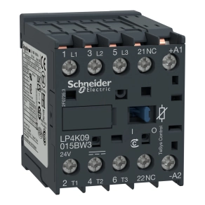   Schneider Electric TeSys K - LP4K12015BW3 - Mágneskapcsoló 5,5kW 12A 24VDC