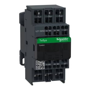 Schneider Electric TeSys D - LC1D253B7 - AC mágneskapcsoló, 11kW/25A (400V, AC3) , rugós csatlakozás, 1Z+1NY