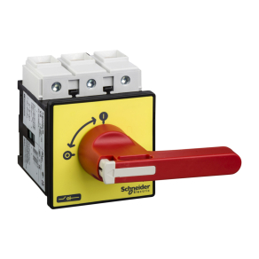   Schneider Electric TeSys Mini-Vario - VCF6 - Komplett fő - és vészleállító kapcsoló 175A, ajtóra, csavaros