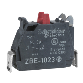   Schneider Electric Harmony XB4 - ZBE1023 - érintkező blokk, 1NC, Faston csatlakozó