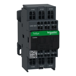 Schneider Electric TeSys K - CAD323E7 - Segédkapcsoló, 3Z+2NY, rugós csatlakozás