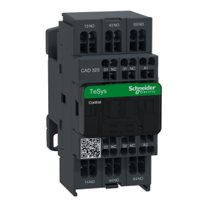   Schneider Electric TeSys K - CAD323FE7 - Segédkapcsoló, 115V AC, 50/60Hz, rugós