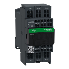   Schneider Electric TeSys K - CAD503BL - Segédkapcsoló, 5Z, rugós csatlakozás, kisfogyasztású