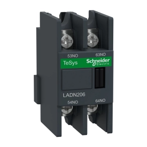   Schneider Electric TeSys D - LADN206 - Segédérintkező blokk, homloklapi, 2Z