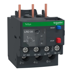 Schneider Electric TeSys LR.D - LRD086 - Hőkioldó 2,5 - 4A, sarus