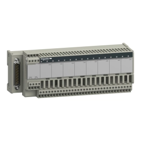   Schneider Electric Modicon ABE7 - ABE7CPA31 - elosztóblokk, 8 csatornás, leválasztott, analóg Quantum/Premium/X80 I/O kártyákhoz, SUB-D25