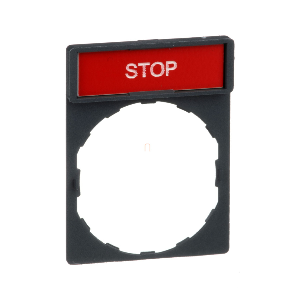 ZBY-2304 Címketartó címkével STOP Schneider